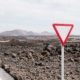 Señal de advertencia carretera